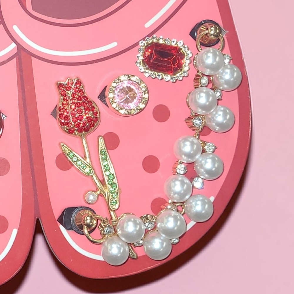 8pc Shoe Charms Set - Picture 3 of 3